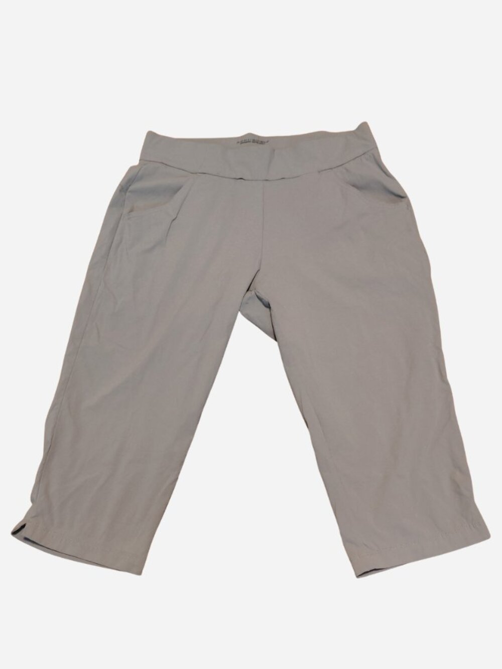 Columbia Women’s Omni-Repllency capri Pants Light Gray Nylon Size Medium